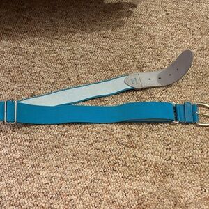 Teal Softball Belt